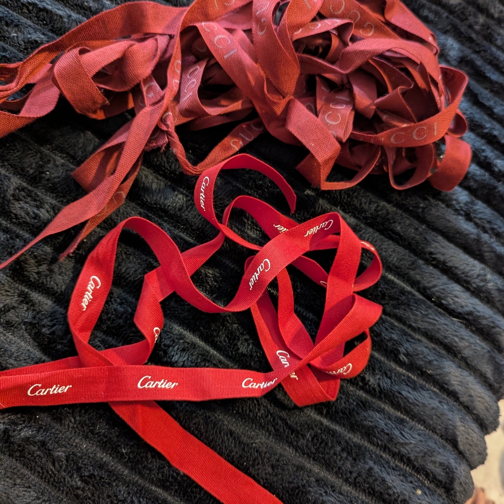 Cartier Luxurious Red Ribbon Collection